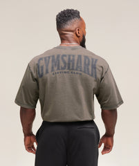 Heritage Washed T-Shirt - Strength Green