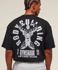 Lifting Club Flex T-Shirt - Black