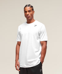 Crest T-Shirt (Tall) - White