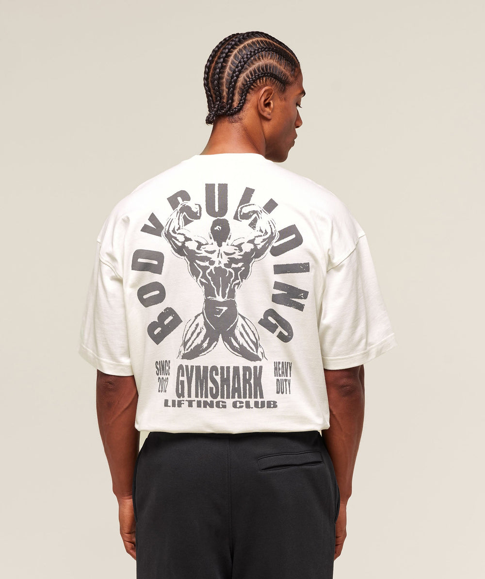 Lifting Club Flex T-Shirt - Soft White