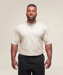 Break Your Barriers T-Shirt - Pebble Grey