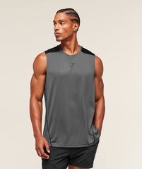 Arrival Block Tank - Dark Grey