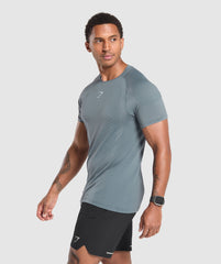 Apex Seamless T-Shirt - Iron Blue/Cool Blue