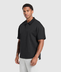 Short Sleeve Polo - Black