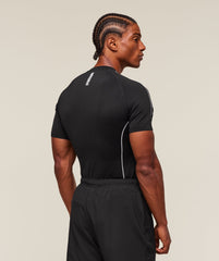 Clean Contour Seamless T-Shirt - Black/White