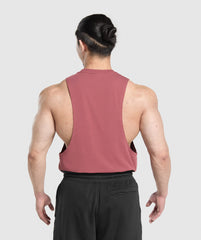 Legacy Drop Arm Tank - Washed Berry Pink