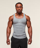 Legacy Ribbed Tank - Denim Grey