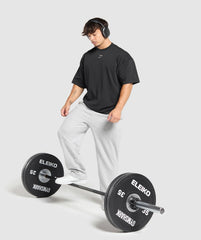 Lifting Club T-Shirt - Black/Light Grey
