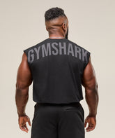 Power Cut Off Tank - Black