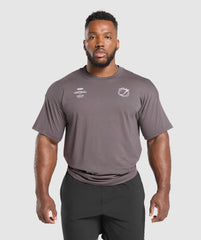 Strength and Conditioning T-Shirt - Brushed Purple