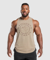 Legacy Drop Arm Tank - Cement Brown
