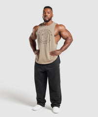Legacy Drop Arm Tank - Cement Brown