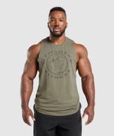 Legacy Drop Arm Tank - Base Green
