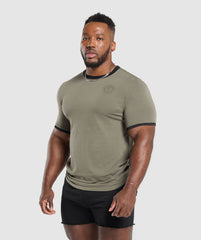 Legacy Ringer T-Shirt - Base Green/Black