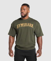 Collegiate T-Shirt - Strength Green