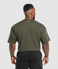Collegiate T-Shirt - Strength Green