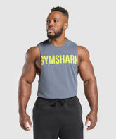 Impact Drop Arm Tank - Iron Blue
