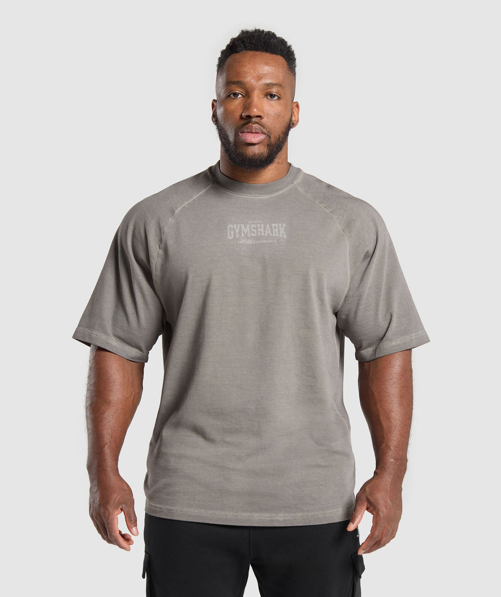 Heavyweight T-Shirt - Metal Grey/Asphalt Grey