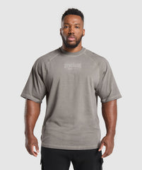 Heavyweight T-Shirt - Metal Grey/Asphalt Grey