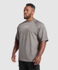 Heavyweight T-Shirt - Metal Grey/Asphalt Grey