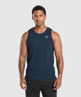 Crest Tank - Navy