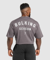 Bulking Season T-Shirt - Brushed Purple