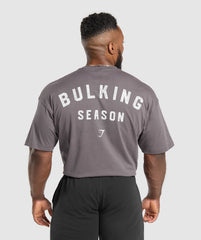 Bulking Season T-Shirt - Brushed Purple