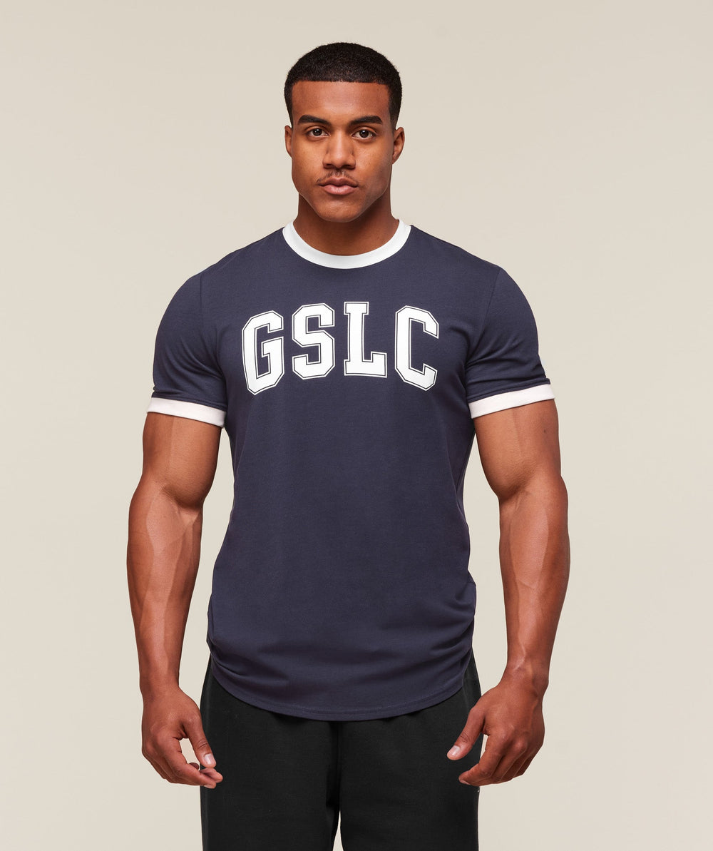 GSLC Ringer T-Shirt - Heavy Blue