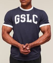 GSLC Ringer T-Shirt - Heavy Blue