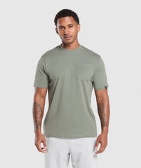 Pocket T-Shirt - Unit Green