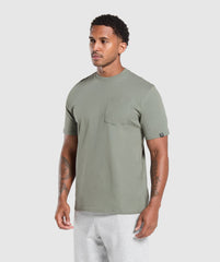 Pocket T-Shirt - Unit Green