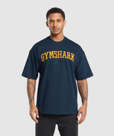Collegiate T-Shirt - Navy