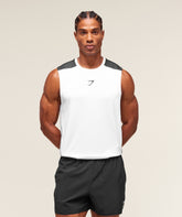 Arrival Block Tank - White