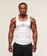 Legacy Ribbed Tank - White