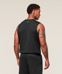 Worn Graphic Tank - Black