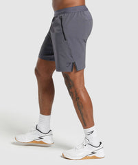 Apex 7" Hybrid Shorts - Dark Grey