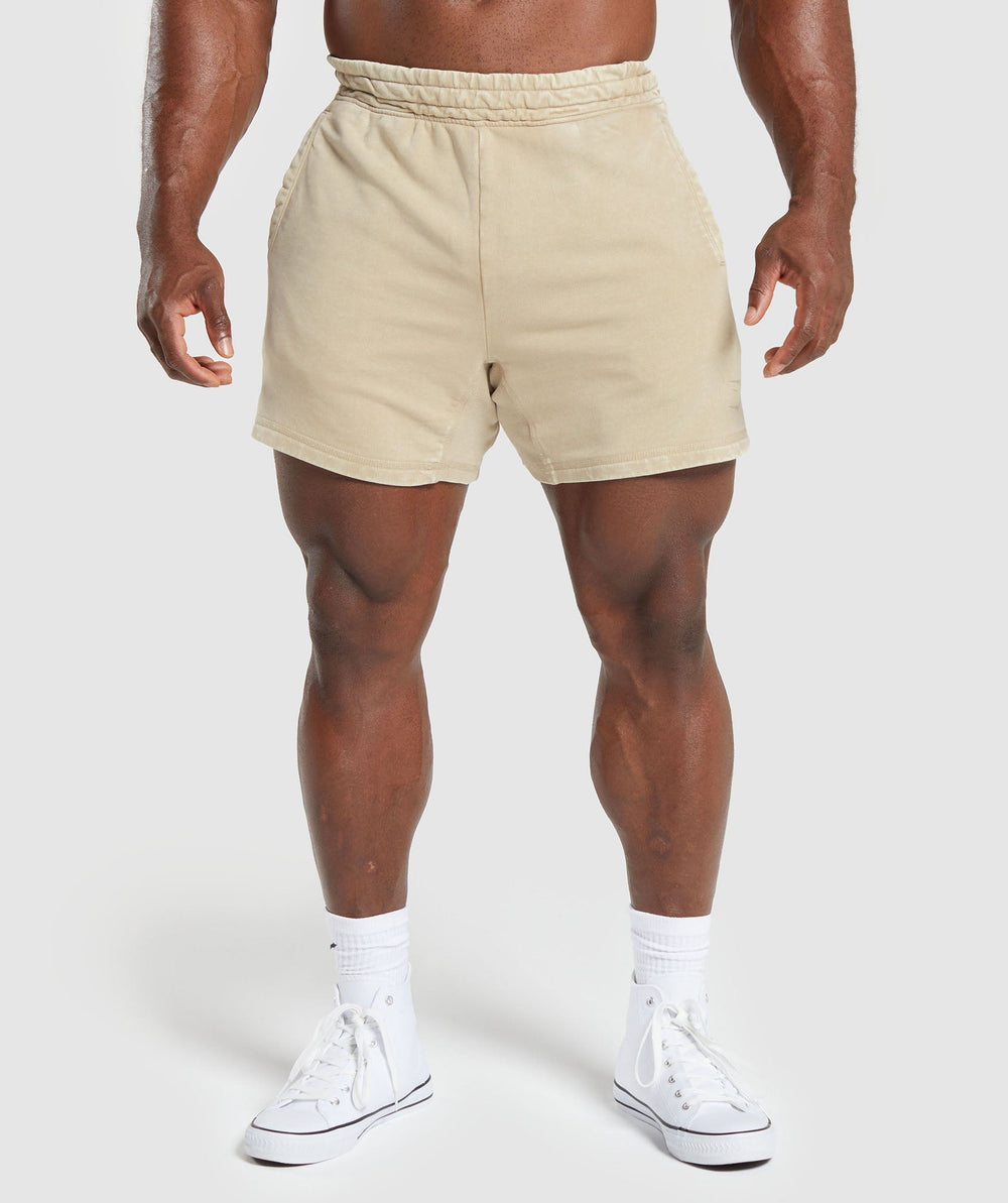 Power 5" Shorts - Desert Beige