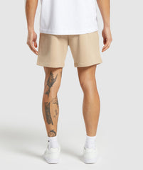 Strength and Conditioning 7" Shorts - Vanilla Beige