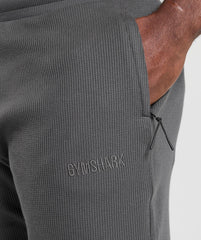 Waffle Shorts - Onyx Grey