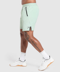 Apex 7" Hybrid Shorts - Cool Turquoise