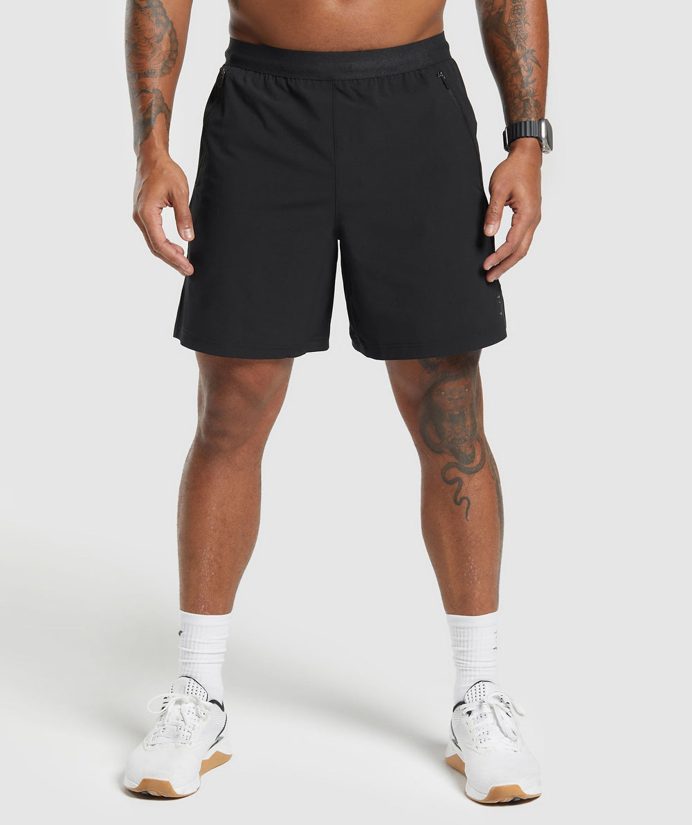 Apex 7" Hybrid Shorts - Black