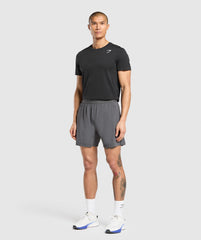 Hybrid 6" Shorts - Graphite Grey