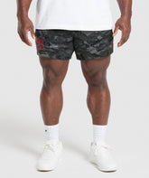 Lifting Mesh 5" Shorts - Graphite Grey