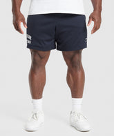 Lifting Mesh 7" Shorts - Heavy Blue