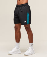 Sport 7" Shorts - Black/Functional Teal