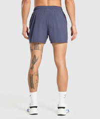 Arrival 5" Shorts - Weighted Purple
