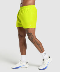 Arrival 5" Shorts - Shock Green