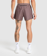 Running Shorts - Steel Purple