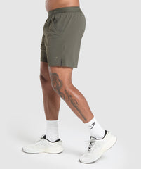 Hybrid 6" Shorts - Strength Green