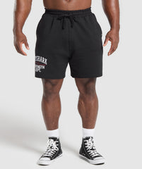 Trophy Graphic Shorts - Black